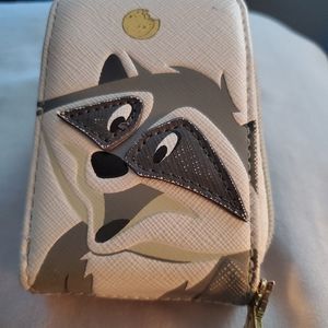 Loungefly meeko accordian wallet